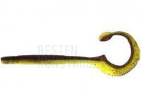 Gummiköder Westin Ned Worm Curl 12cm 3g - Black/Chartreuse BESTEN KUNSTKODER Angelshop