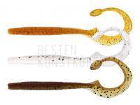 Gummiköder Westin Ned Worm Curl 12cm 3g - Clear Water Mix 7 BESTEN KUNSTKODER Angelshop