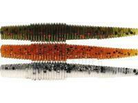 Gummifische Westin Ned Worm Slim 5.5cm 1.5g - Clear Water Mix BESTEN KUNSTKODER Angelshop