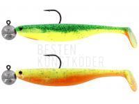 Gummifishe Westin ShadTeez Slim R 'N R 10cm 7g #4/0 2pcs - Dark Water Mix 1 BESTEN KUNSTKODER Angelshop