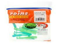 Gummifische Reins Rockvibe Shad 2 inch - L14 Ice Chartreuse Ⅱ