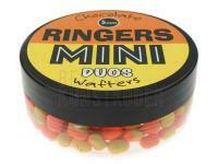 Ringers Chocolate Orange Duos Wafters Mini 8x5mm - Orange and Yellow BESTEN KUNSTKODER Angelshop
