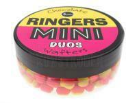 Ringers Chocolate Orange Duos Wafters Mini 8x5mm - Pink and Yellow BESTEN KUNSTKODER Angelshop