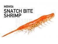 Magbite Gummiköder Snach Bite Shrimp 2.5 inch BESTEN KUNSTKODER Angelshop