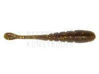 Gummifische X Zone Lures Pro Series Finesse Slammer 3.25" 8cm - Green Pumpkin Purple Gold Flake BESTEN KUNSTKODER Angelshop
