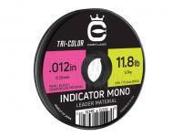 Cortland Indicator Mono Leader Material Tricolor 50ft .007in 6.3lb BESTEN KUNSTKODER Angelshop