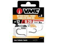 Leader VMC Fluorocarbon Method Feeder Barbless Hair Rig 7016B loop | 15cm | 8pcs | #10 | 0.20mm BESTEN KUNSTKODER Angelshop