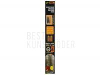 Fox Edges Wide Gape Beaked PVA Bag Rigs - 20lb Size 8 Brown & Green BESTEN KUNSTKODER Angelshop