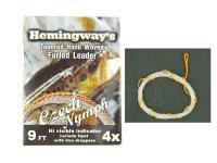 Hemingway's Tapered Furled Leader - Czech Nymph BESTEN KUNSTKODER Angelshop