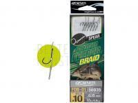 Leaders Owner Method Feeder Braid with Spear FDB-01 10cm 0.15mm #10 10lb 4.6kg 6pcs BESTEN KUNSTKODER Angelshop