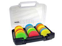 Jaxon Rig box with Eva Spools for leaders PC090A - 24 spools BESTEN KUNSTKODER Angelshop