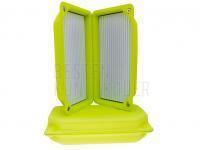 Fly Box Guideline Ultralight Fly Box XL EVA Foam - Lime Green BESTEN KUNSTKODER Angelshop