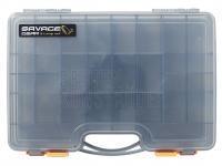 Kunstköderbox Savage Gear Lurebox 2 Sided Smoke Large | 29.5 x 20.5 x 6.2cm BESTEN KUNSTKODER Angelshop