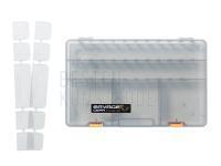 Kunstköderbox Savage Gear Lurebox Smoke 6D | 36 x 22.5 x 5cm BESTEN KUNSTKODER Angelshop