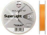 Monofile Schnür Toray Salt Line Super Light PE 150m #0.3 6lb 0.09mm