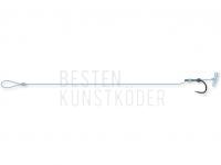 Leaders DAM Detek Method Barbless Push Stop Rigs #10 | 0.25mm | 10cm | 4kg | 8.8lb | 8pcs BESTEN KUNSTKODER Angelshop