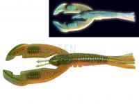 Gummiköder Quantum 4street B-Ass Craw 10cm 7g - firetiger UV