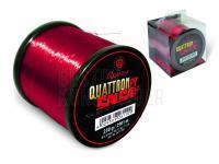 Monofile Quantum Quattron Salsa Transparent Red 2131m 0.35mm 10.50kg / 23.10lbs BESTEN KUNSTKODER Angelshop