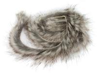 Rabbit Zonker Strips - Natural Silver BESTEN KUNSTKODER Angelshop