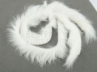 Rabbit Zonker Strips - White BESTEN KUNSTKODER Angelshop
