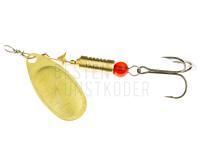 Spinner Polsping Rega pure brass #4 9g BESTEN KUNSTKODER Angelshop