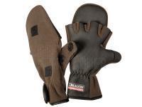 Fleece gloves with non-slip material RE-04 BESTEN KUNSTKODER Angelshop