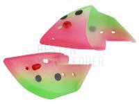 Rhys Davis Teaser Cut Bait Head - Glow Watermelon BESTEN KUNSTKODER Angelshop