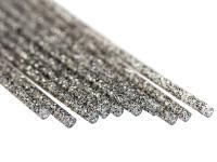 Tuben Outer Tubes 3mm XT30 - Clear + Black Silver Glitter BESTEN KUNSTKODER Angelshop