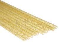 Tuben Outer Tubes 3mm XT30 - Clear + Gold Glitter BESTEN KUNSTKODER Angelshop