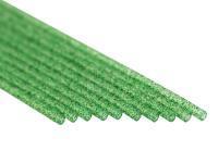 Tuben Outer Tubes 3mm XT30 - Clear + Green Glitter BESTEN KUNSTKODER Angelshop