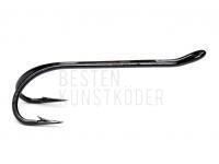 Haken Sprite Hooks Low Water Double S1270 Black - #08 BESTEN KUNSTKODER Angelshop