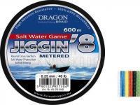 Geflochtene Schnur Dragon Salt Water Game Jiggin 8 0,25mm 600m BESTEN KUNSTKODER Angelshop