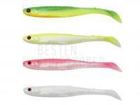Gummifische Savage Gear Slender Scoop Shad Dark Water Mix 9cm 4g 4pcs BESTEN KUNSTKODER Angelshop