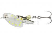 Köder Savage Gear Sticklebait Spinner #2 7.3g - Green Silver AYU BESTEN KUNSTKODER Angelshop