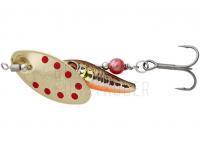 Köder Savage Gear Sticklebait Spinner #2 7.3g - Minnow Gold Red BESTEN KUNSTKODER Angelshop