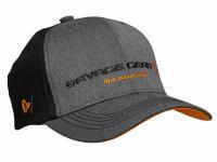 Mütze Savage Gear Strike Cap Grey Melange Black - One Size BESTEN KUNSTKODER Angelshop