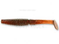 Gummiköder Crazy Fish Scalp Minnow 100mm - 10 Motor Oil | Garlic