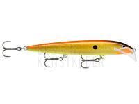 Wobbler Rapala Scatter Rap Husky 13cm 12g - Hologram Flake Gold Fluorescent Red BESTEN KUNSTKODER Angelshop