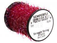 Semperfli Straggle String Micro Chenille 6m / 6.5 yards (approx) - SF3200 Dark Claret BESTEN KUNSTKODER Angelshop