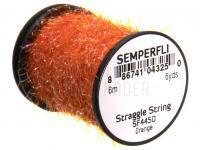 Semperfli Straggle String Micro Chenille 6m / 6.5 yards (approx) - SF4450 Orange BESTEN KUNSTKODER Angelshop