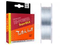 Monofile Schnüre Dragon Hi-Power SuperSILK Twitch Bait Grey 150m 0.22mm BESTEN KUNSTKODER Angelshop