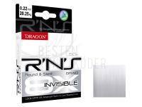 Geflochtene Schnur Dragon R’N’S Spinn Invisible Round & Silent Braid 150m 0.12mm BESTEN KUNSTKODER Angelshop