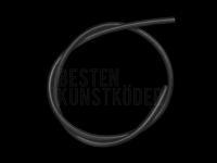 Silicone Rubber Tubing - Black BESTEN KUNSTKODER Angelshop