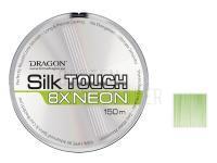 Dragon Geflochtene Schnüre Silk TOUCH 8X Neon BESTEN KUNSTKODER Angelshop