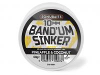 Sonubaits Band'um Sinkers 60g - Pineapple & Coconut - 10mm