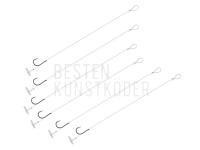 Feeder Vorfach Delphin FLR Quickstop - 6pcs 8cm #8 SM BESTEN KUNSTKODER Angelshop