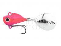 Köder Spro FreeStyle Scouta Jig Spinner 6g - UV Fluoro Pink BESTEN KUNSTKODER Angelshop
