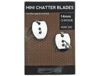 Spro Trout Master Mini Chatter Blades 14mm - Chrome BESTEN KUNSTKODER Angelshop