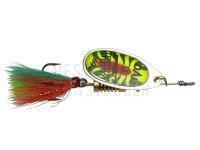 Spinner DAM Effzett Standard Spinner Dressed #1 / 3g - Fire Shark BESTEN KUNSTKODER Angelshop