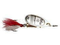 Spinner DAM Effzett Standard Spinner Dressed #1 / 3g - Silver BESTEN KUNSTKODER Angelshop